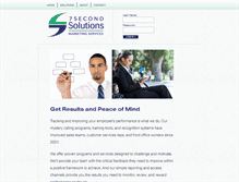 Tablet Screenshot of 7secondsolutions.com